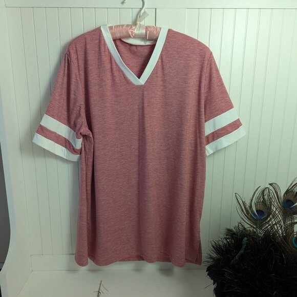 Tops - 🎄 slide slits and v neck 3@$15